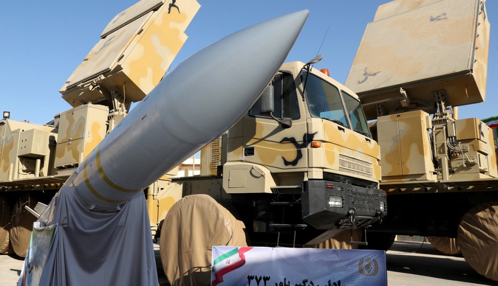 Iran puts air defense assets on display