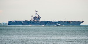 Truman Carrier Strike Group leaves port for COMPTUEX