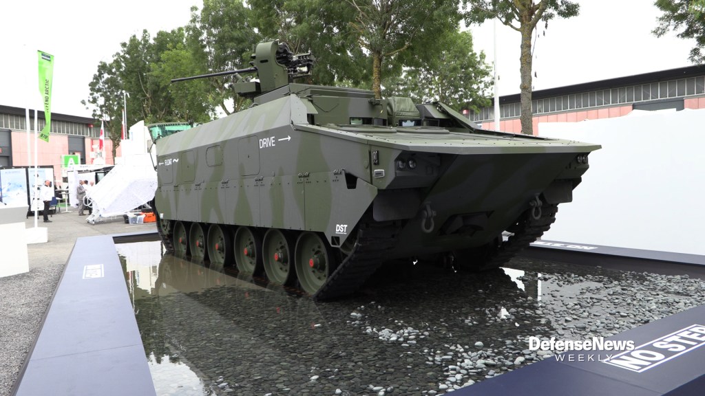 A new type of amphibious vehicle