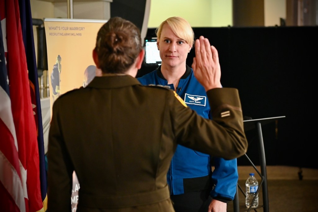 NASA astronaut joins Army Reserve