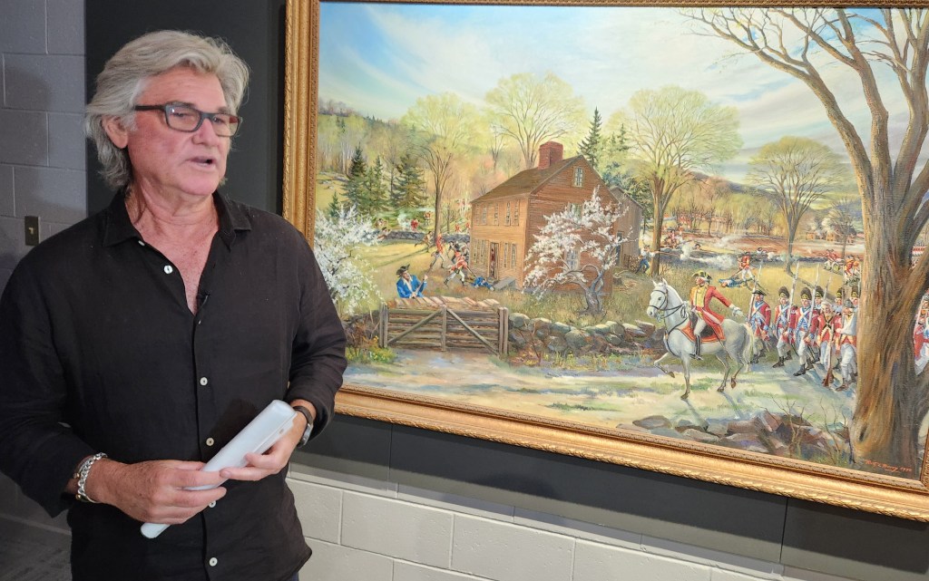 Veteran Kurt Russell discovers his surprising Revolutionary War ties