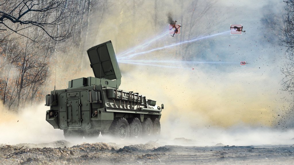 General Dynamics, Epirus team up to integrate counter-drone swarm system on combat vehicles