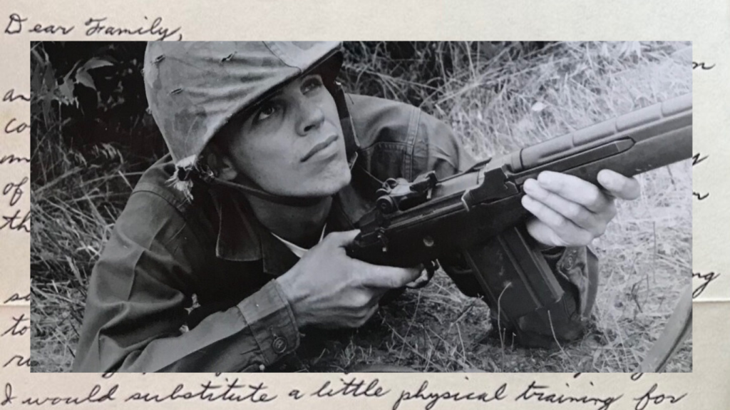 Letters home from Marine Officer Candidates School