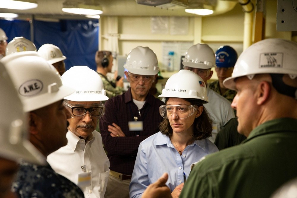 Years-long maintenance period has strained USS George Washington crew, lawmaker says