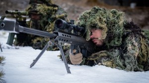 Indian snipers will be using these two new rifles to guard their border with Pakistan