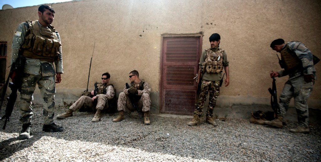 Marine in Afghanistan awarded Purple Heart after surviving shot to the head
