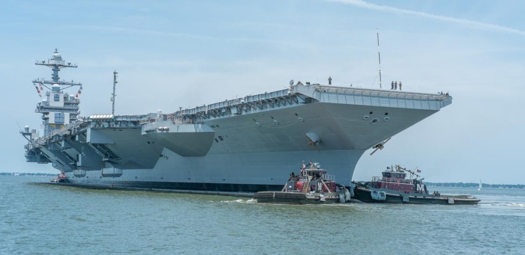 Why the Navy thinks the carrier Gerald R. Ford will work after all