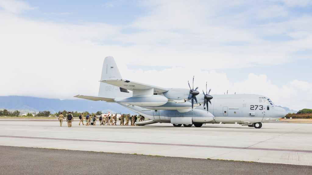 Marines provide transport to Maui, but new Hawaii regiment not involved