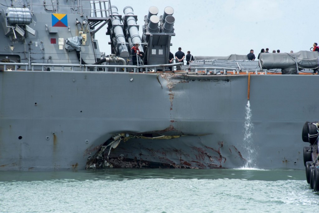 Navy head to call for fleetwide navigation safety review
