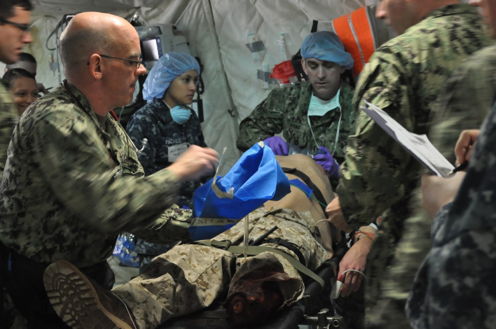 How many medical personnel, and what kind, are needed in wartime? Military is still trying to figure that out