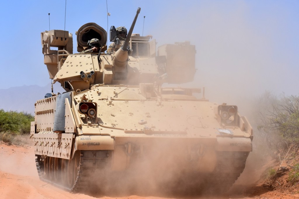 US Army moves closer to equipping an active protection system on Bradley Fighting Vehicles