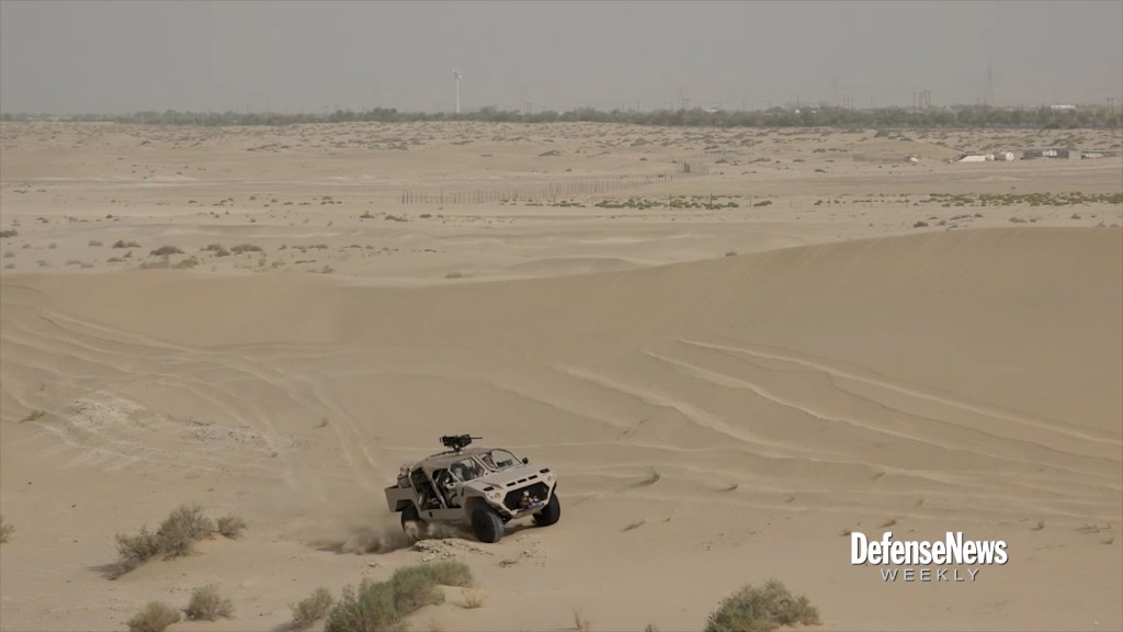 NIMR shows off special forces vehicle