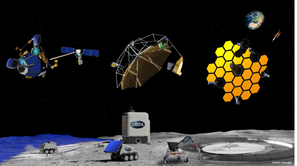 Pentagon science office launches program to develop manufacturing in space … and on the moon