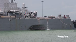 Navy unveils new round of discipline after collisions