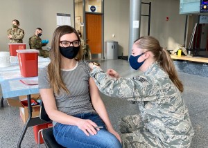 Troops and families report mixed results in COVID vaccine availability