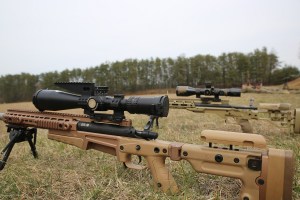 The Corps has already started fielding the new Mk13 sniper rifle
