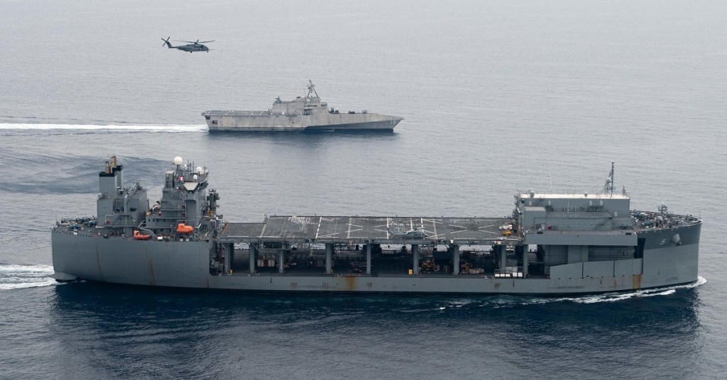 Expeditionary Strike Group 7 conducts mine-countermeasure exercise Noble Vanguard