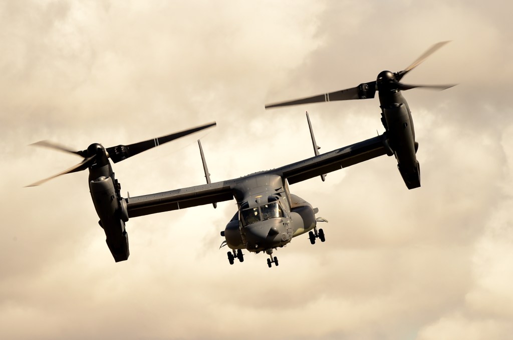 US Air Force clears Ospreys to fly amid unresolved clutch problem