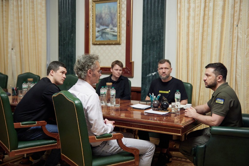 Palantir’s Karp is first western CEO to visit Zelenskyy amid invasion