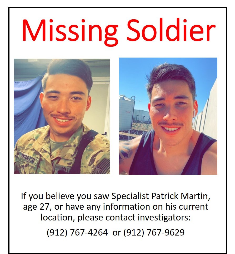 Fort Stewart searching for missing soldier, requests public assistance