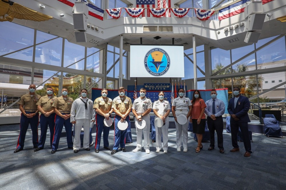 These sailors, Marines and civilians were recognized for response to Pensacola shooting