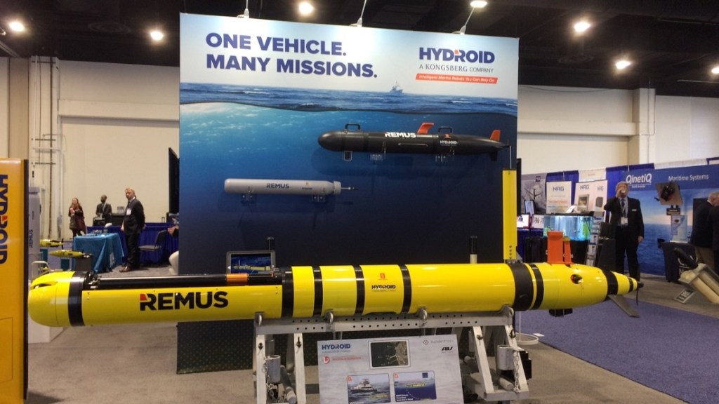 New undersea drones are smaller, cheaper and can be refueled deep under water