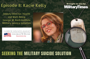 Seeking the Military Suicide Solution Podcast, Episode 8: Kacie Kelly