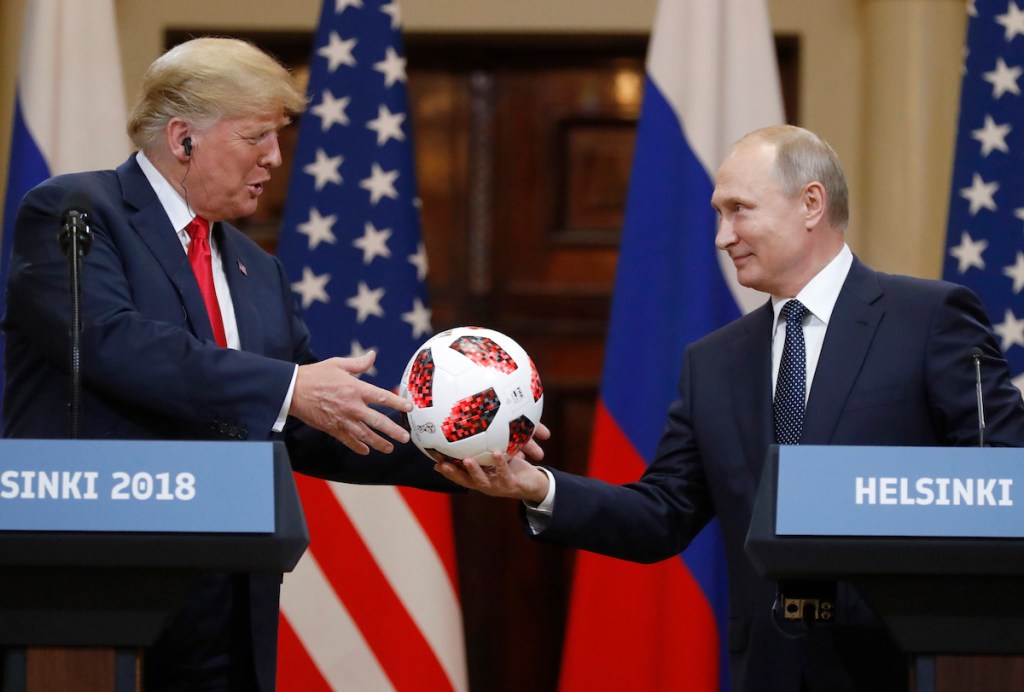 Is Putin’s soccer ball gift to Trump bugged?