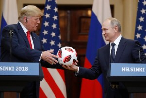 Is Putin’s soccer ball gift to Trump bugged?