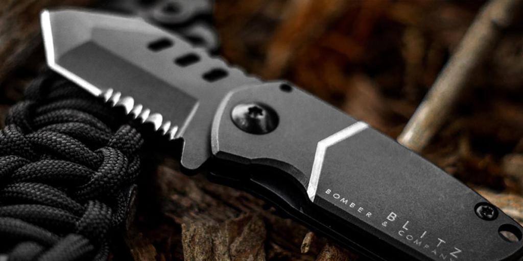 This versatile pocket knife was inspired by the stealthy B-2 bomber