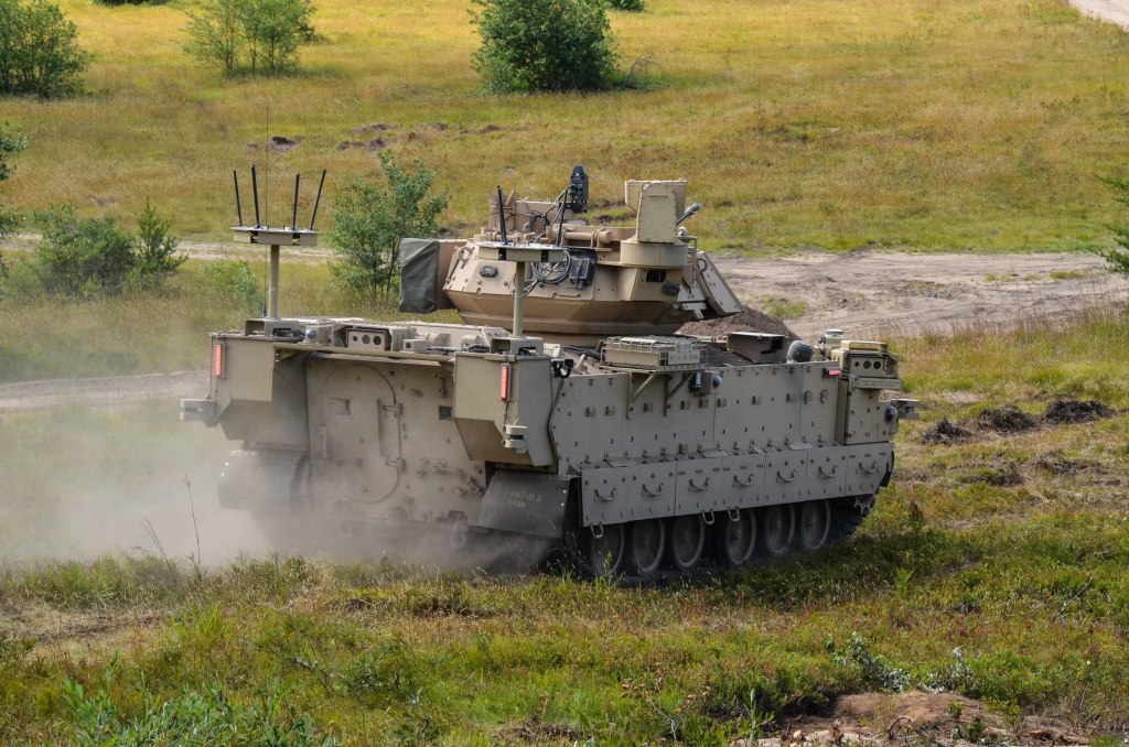 Heavy robotic combat vehicles put to test in the Colorado mountains