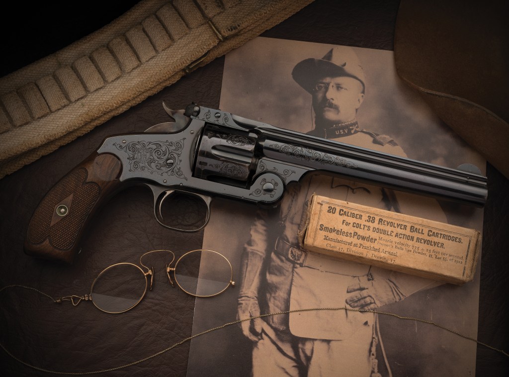 Auctioned revolver nets nearly $1M. Previous owner: Theodore Roosevelt