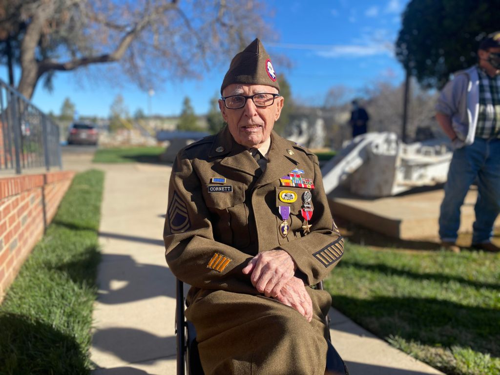 A 99-year-old World War II veteran finally gets his medals