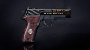 Sig Sauer just built this badass pistol as a tribute to a SEAL Medal of Honor recipient
