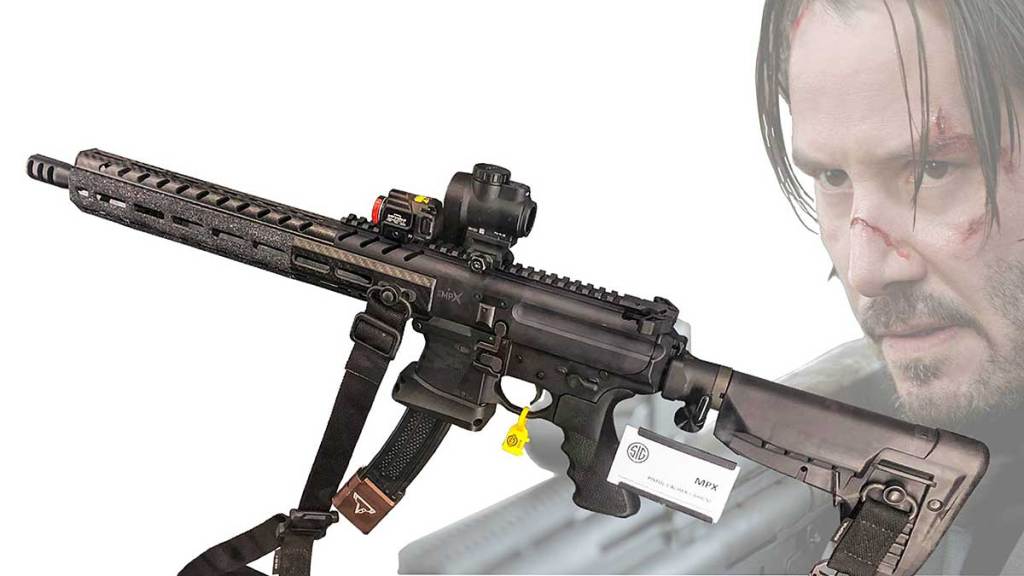 This dialed-out Sig Sauer MPX will be in the next John Wick blockbuster