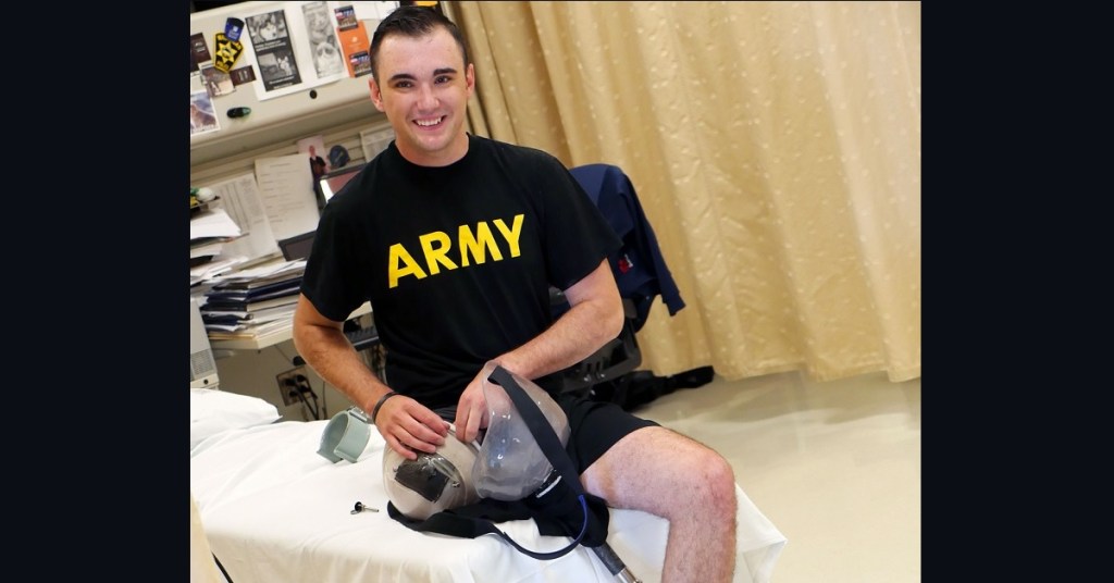 Soldier of the Year 2021 amputated his own leg to help his crew during a tank crash
