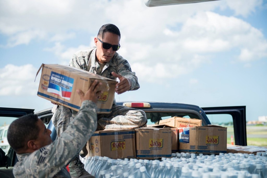 There are no actual plans to deploy troops to help with the supply chain