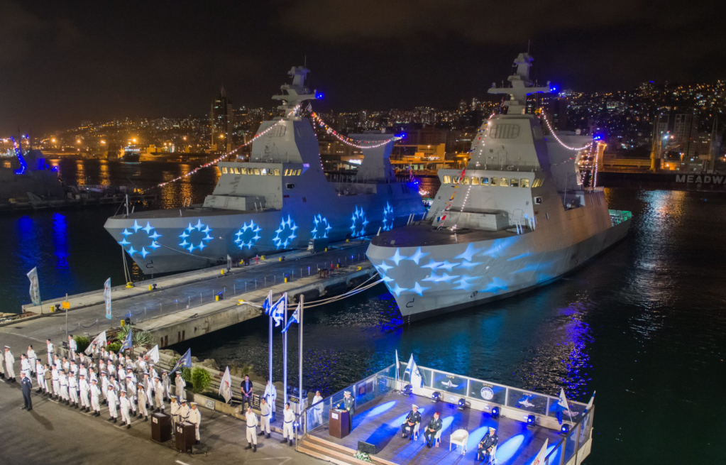 Israel receives fourth and final Sa’ar 6 warship from Germany