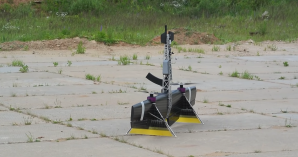 Watch Russia’s shotgun drone shoot down a model airplane