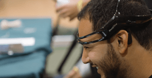 In this league, drone races are won by brainwaves alone
