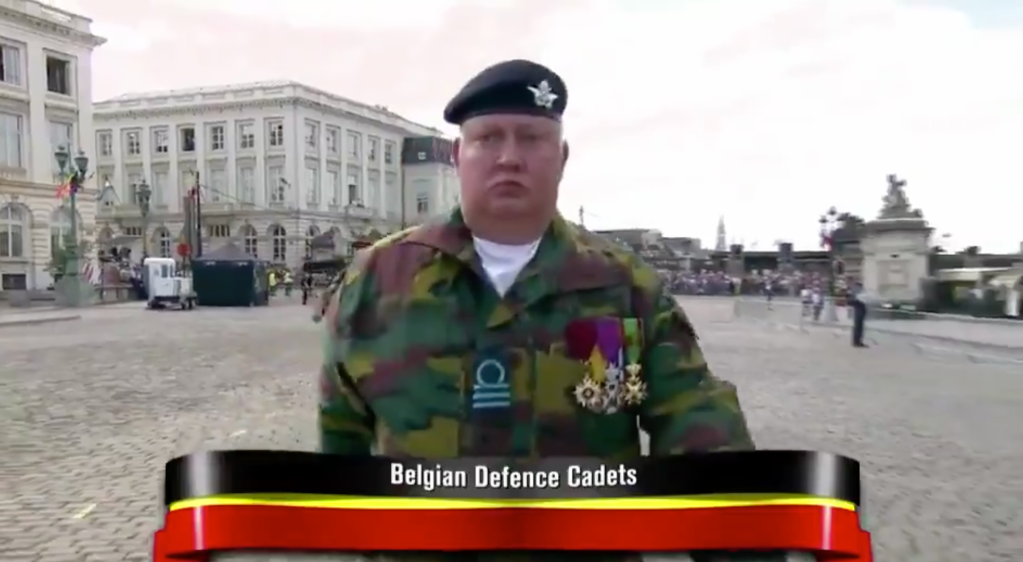 Detail, please halt! Belgian cadets display the worst drill in the history of upright walking