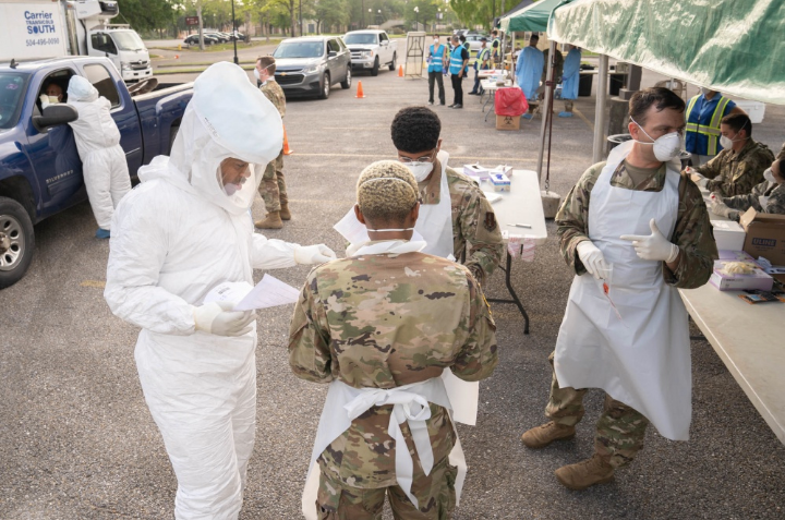Latest Guard update: Over 14,830 troops mobilized for COVID-19 response, more states on Title 32 status
