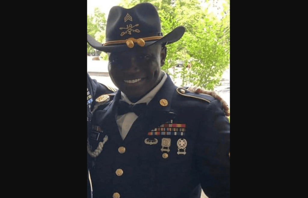 Army staff sergeant shot and killed after allegedly pointing rifle at police through basement window
