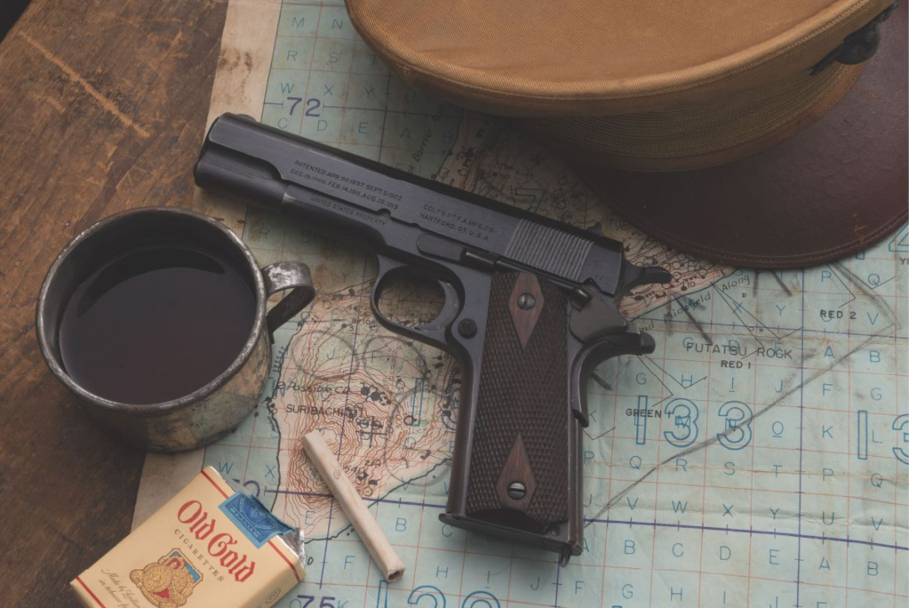 Colt 1911 pistol carried by Marine on Iwo Jima going up for auction
