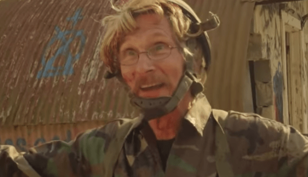 ‘Velocipastor’ boasts the most cringeworthy military movie scene of all time
