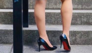 Female service member pairs $700 heels with dress blues, causing the internet to implode