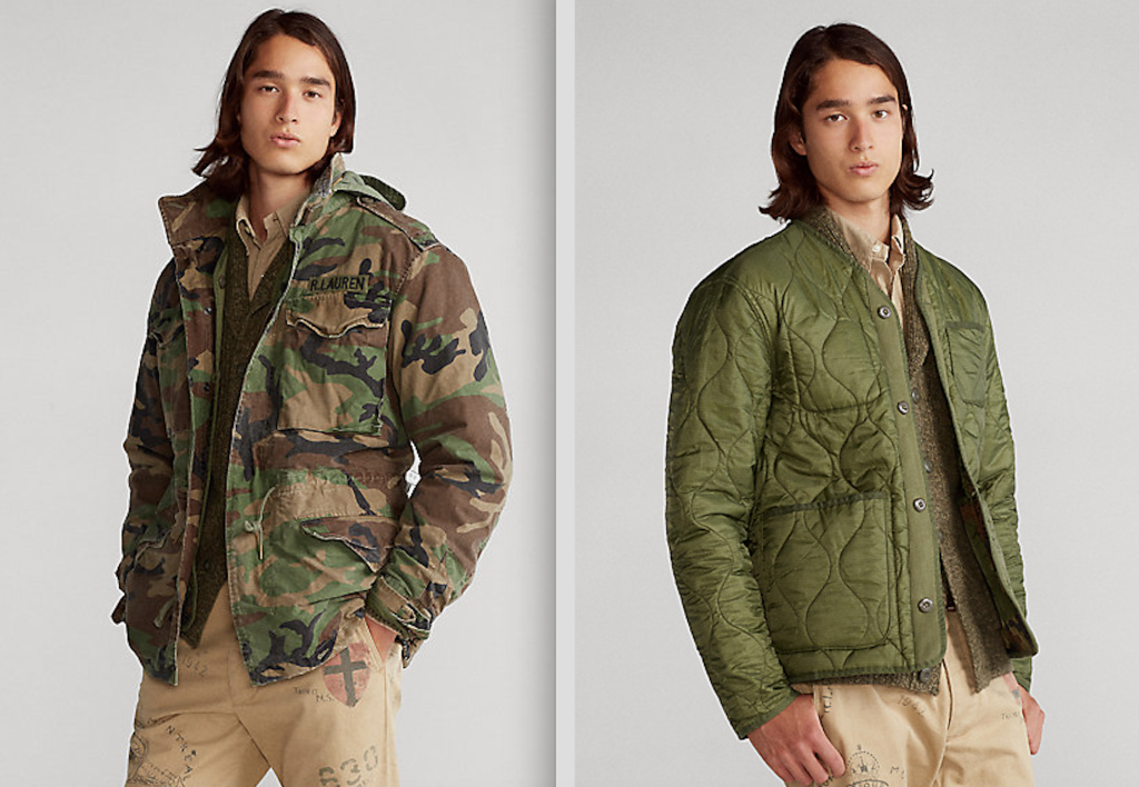 Ralph Lauren can’t stop ripping off military clothing