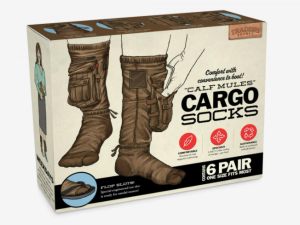 Behold! Cargo socks, the gift you never knew you needed