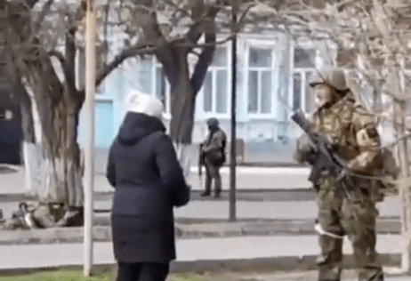 Ukrainian woman says Russian troops should carry seeds so flowers grow where they die