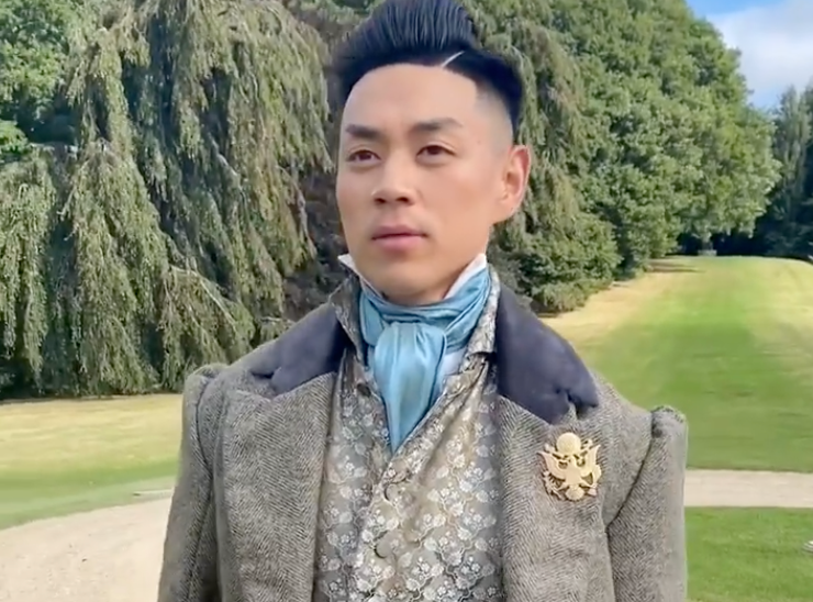 Air Force veteran looking for love in Regency-era reality TV show